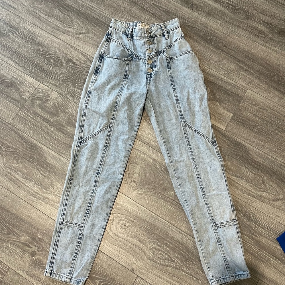 Free People Denim Jeans Light Wash